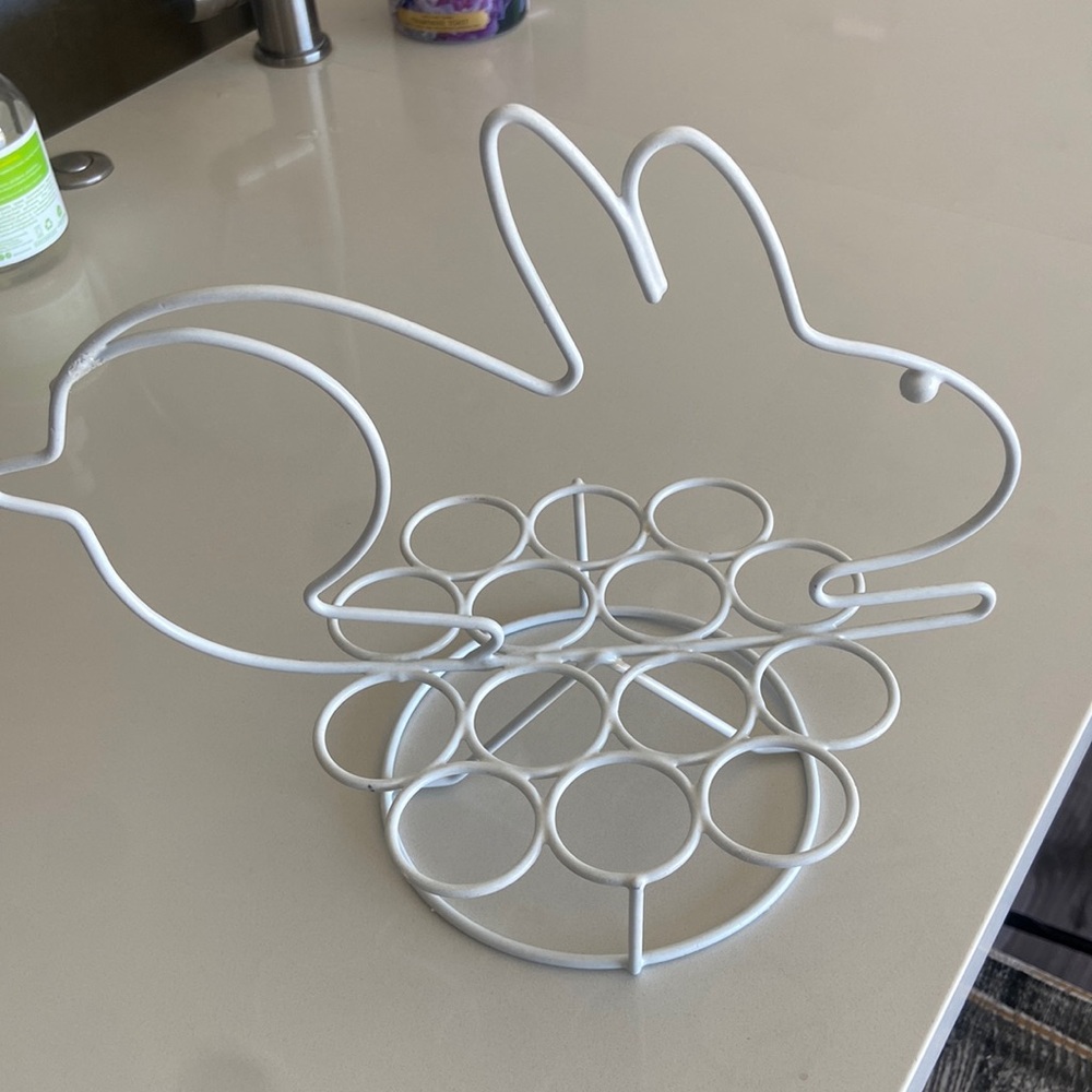 Vintage Bunny Easter Egg Holder